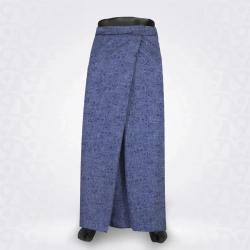 Denim Lungi-Dusk Mulled Wine Purple Haze Cotton